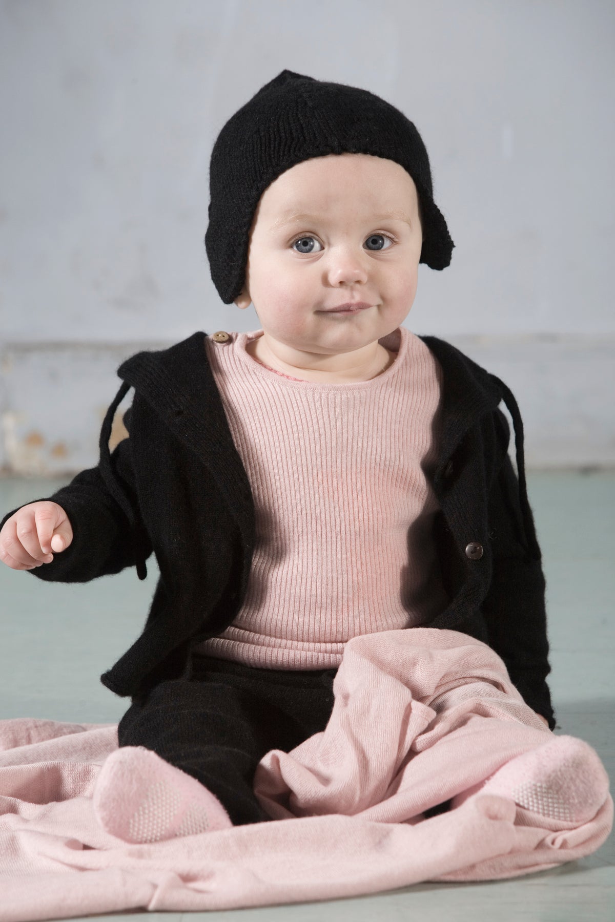 Kid Mid Weight Cashmere Tracksuit Gobi 6 Months