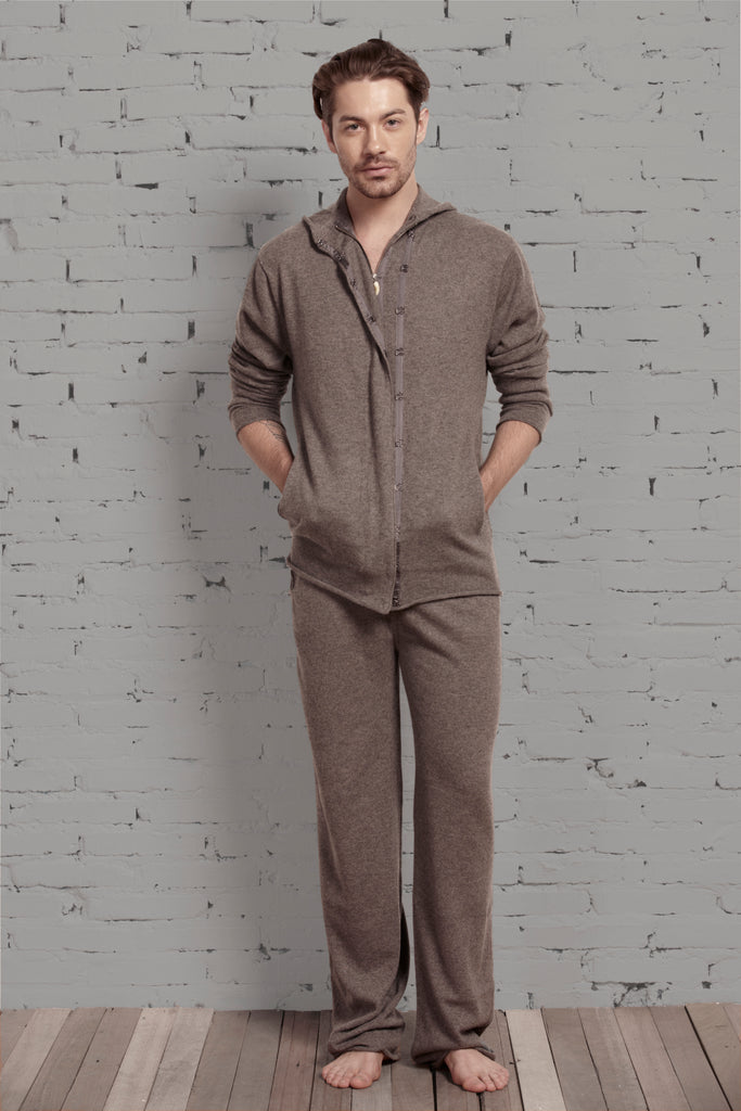 Mid-Weight Cashmere Hoodie  Mens Clothing