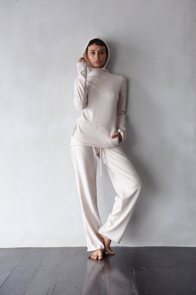 Mid-Weight Cashmere Track Pants  Women's Clothing