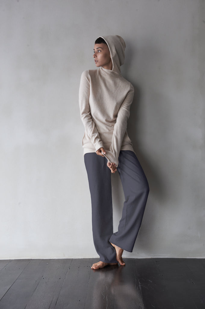 Mid-Weight Cashmere Track Pants  Women's Clothing