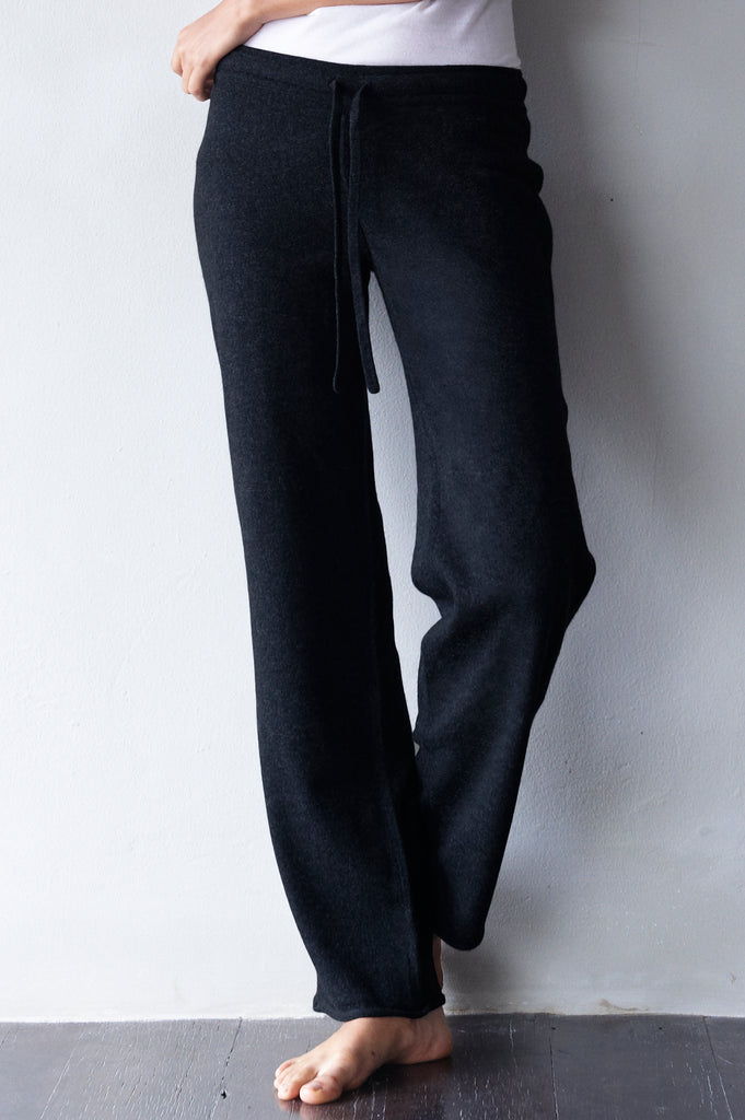 Mid-Weight Cashmere Track Pants  Women's Clothing